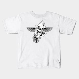 Flying woman Kids T-Shirt